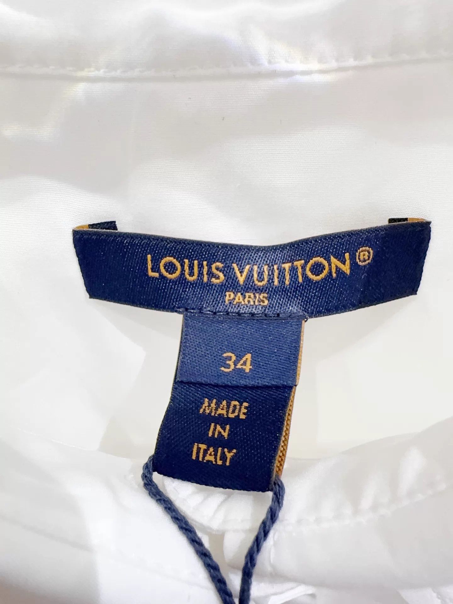 Louis Vuitton Lv 26 SS new women's shirt dress 34 Size XS / US 0-2 / IT 36-38 - 4 Thumbnail
