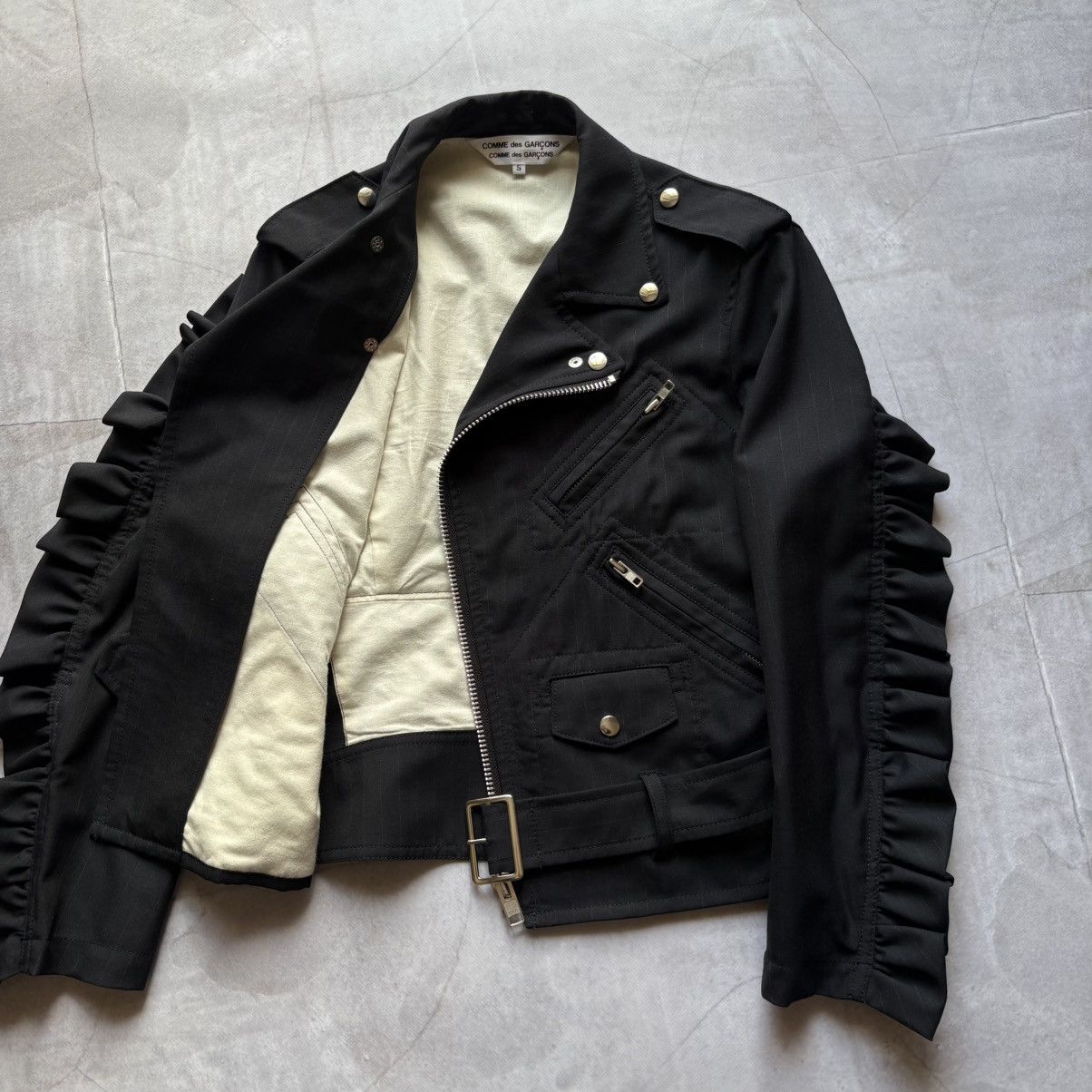 Comme des Garcons Archive Comme des Garcons CDG multipocket jacket zipper Y2K Size S / US 4 / IT 40 - 2 Thumbnail