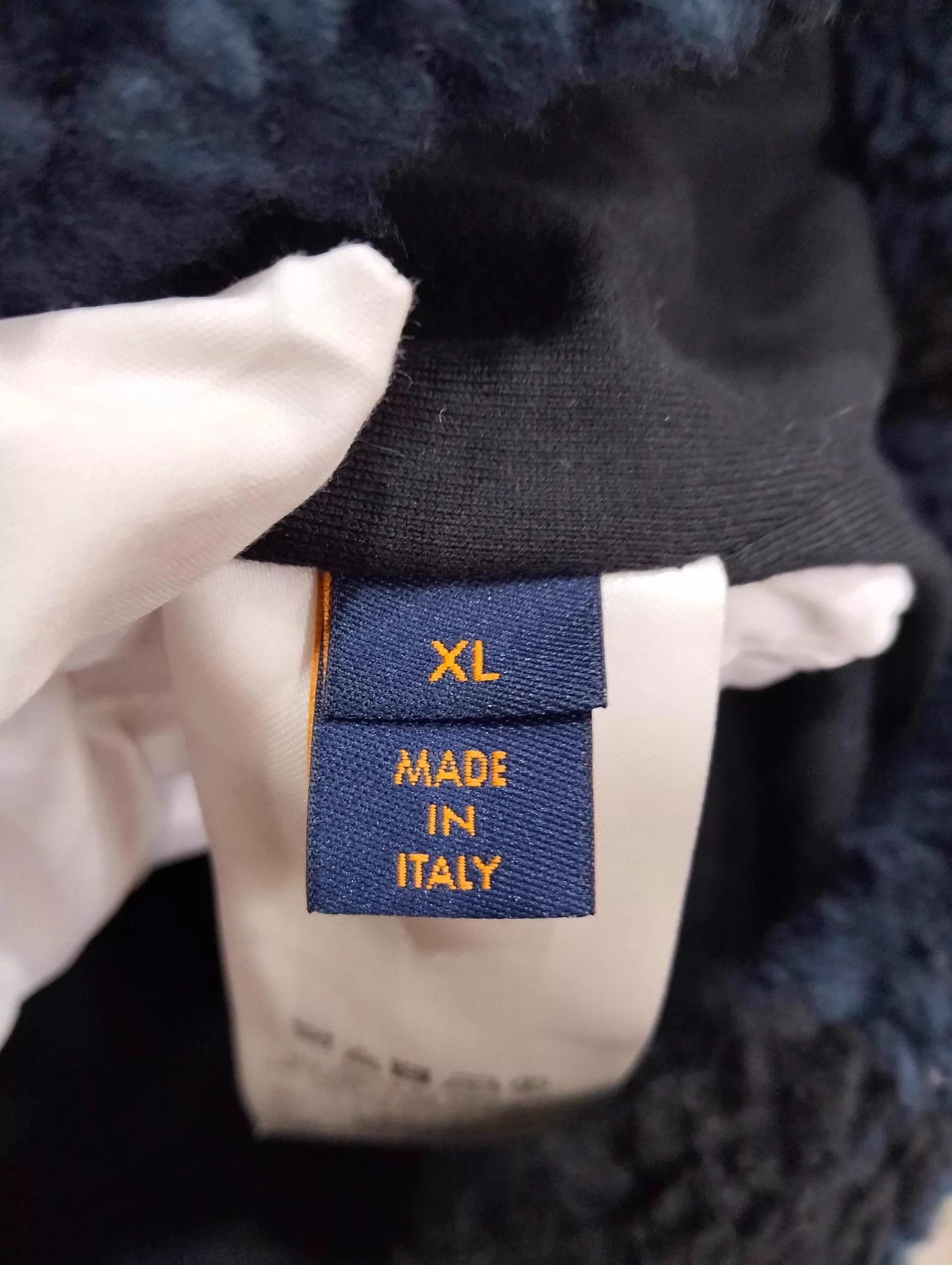 Louis Vuitton Louis Vuitton Nigo Black & Blue Damier Teddy Jacket XL Size US XL / EU 56 / 4 - 5 Thumbnail