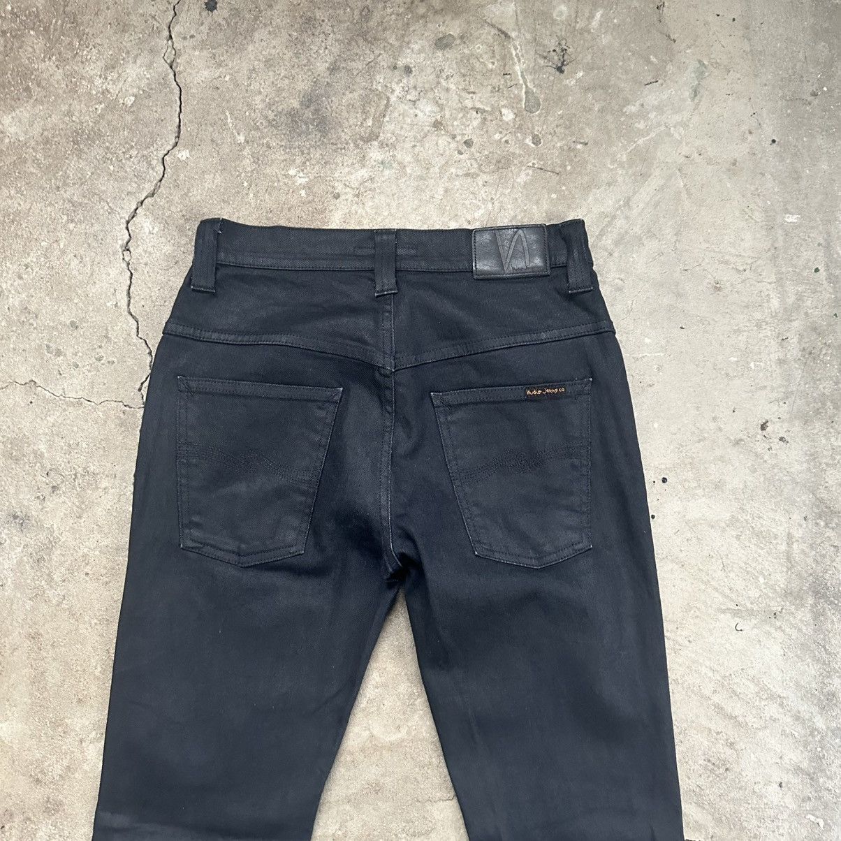 Nudie Jeans Nudie Jeans thight terry Black Denim Organic Slim Size US 29 - 9 Thumbnail