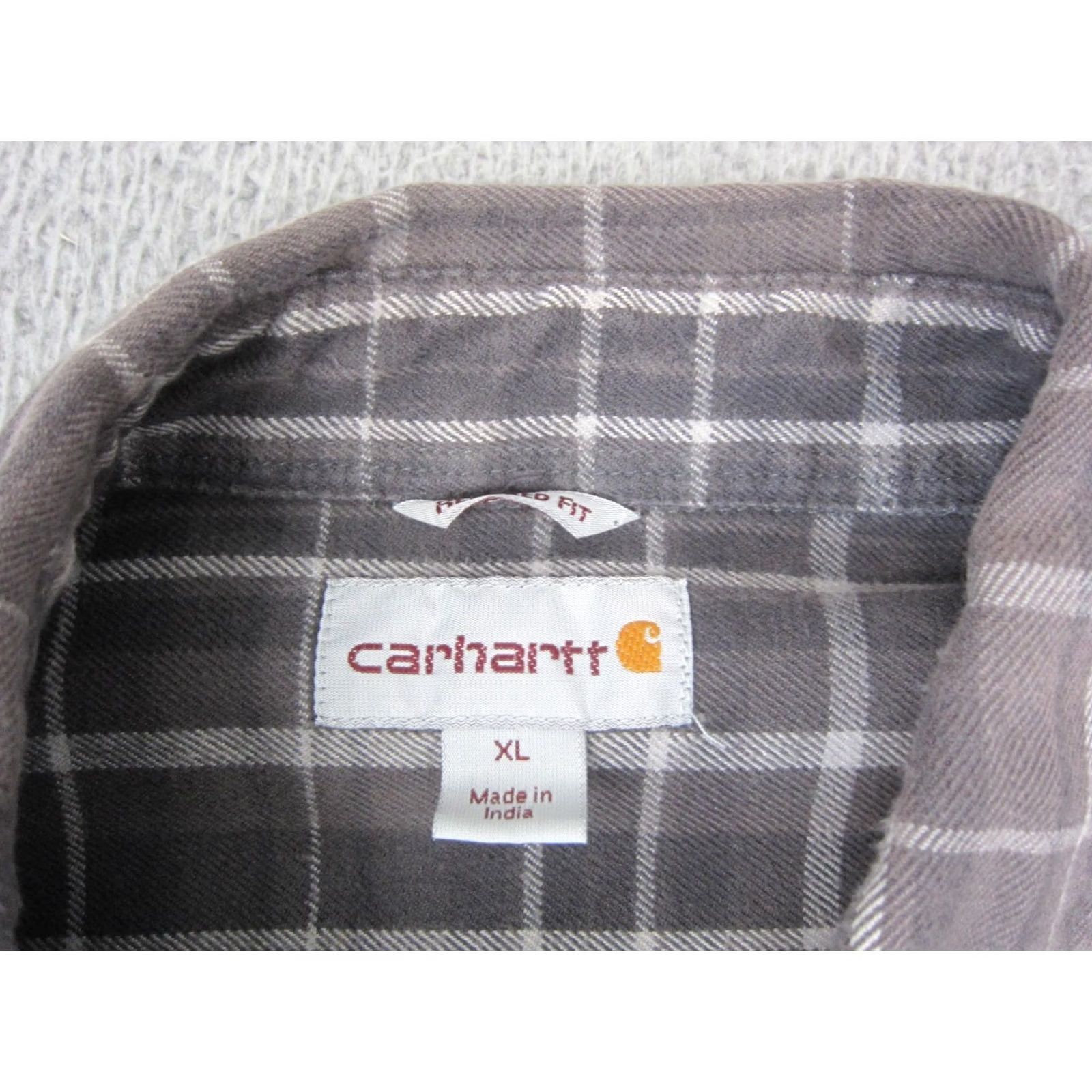 Carhartt Carhartt Shirt XL Mens Flannel Workwear Cotton Button Up Size US XL / EU 56 / 4 - 4 Thumbnail