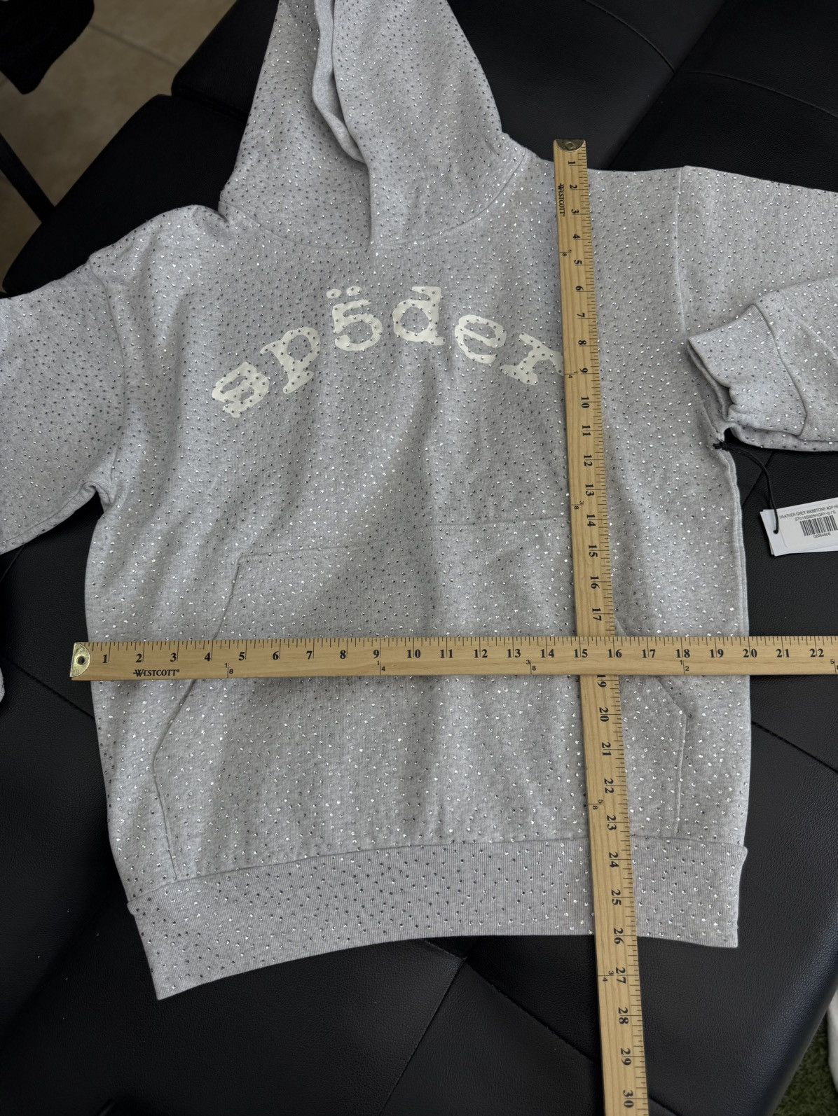 Sp5der Sp5der VVS Rhinestone Hoodie Size (Small) Brand New Size US S / EU 44-46 / 1 - 8 Thumbnail