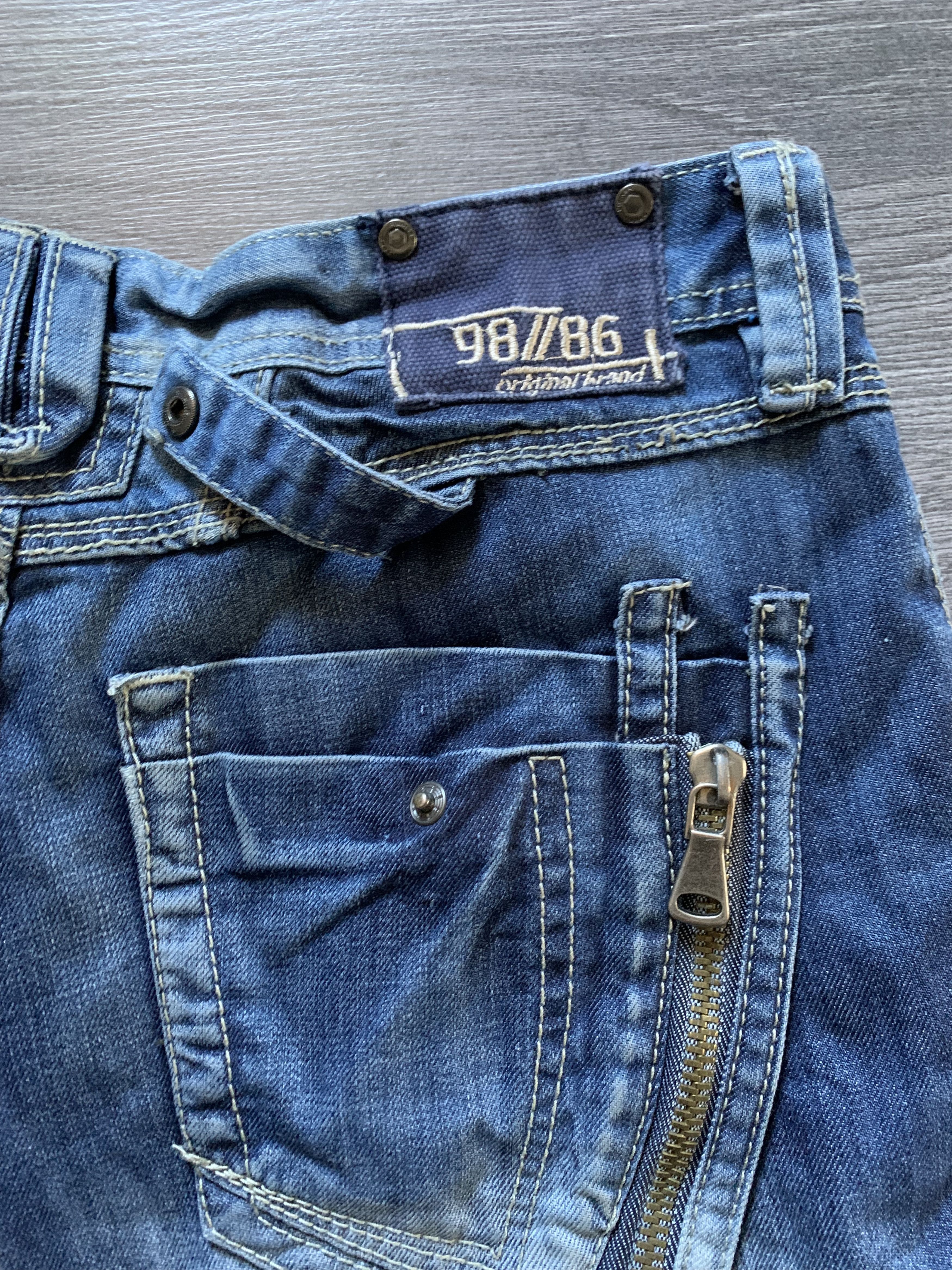 Japanese Brand × Vintage Vintage Y2K Washed Denim Japanese Style jeans Size US 29 - 5 Thumbnail