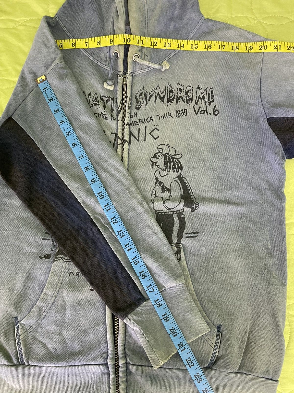 Band Tees vintage 90's Alternative Syndrome Exorcism Hardcore Tour Size US M / EU 48-50 / 2 - 15 Thumbnail
