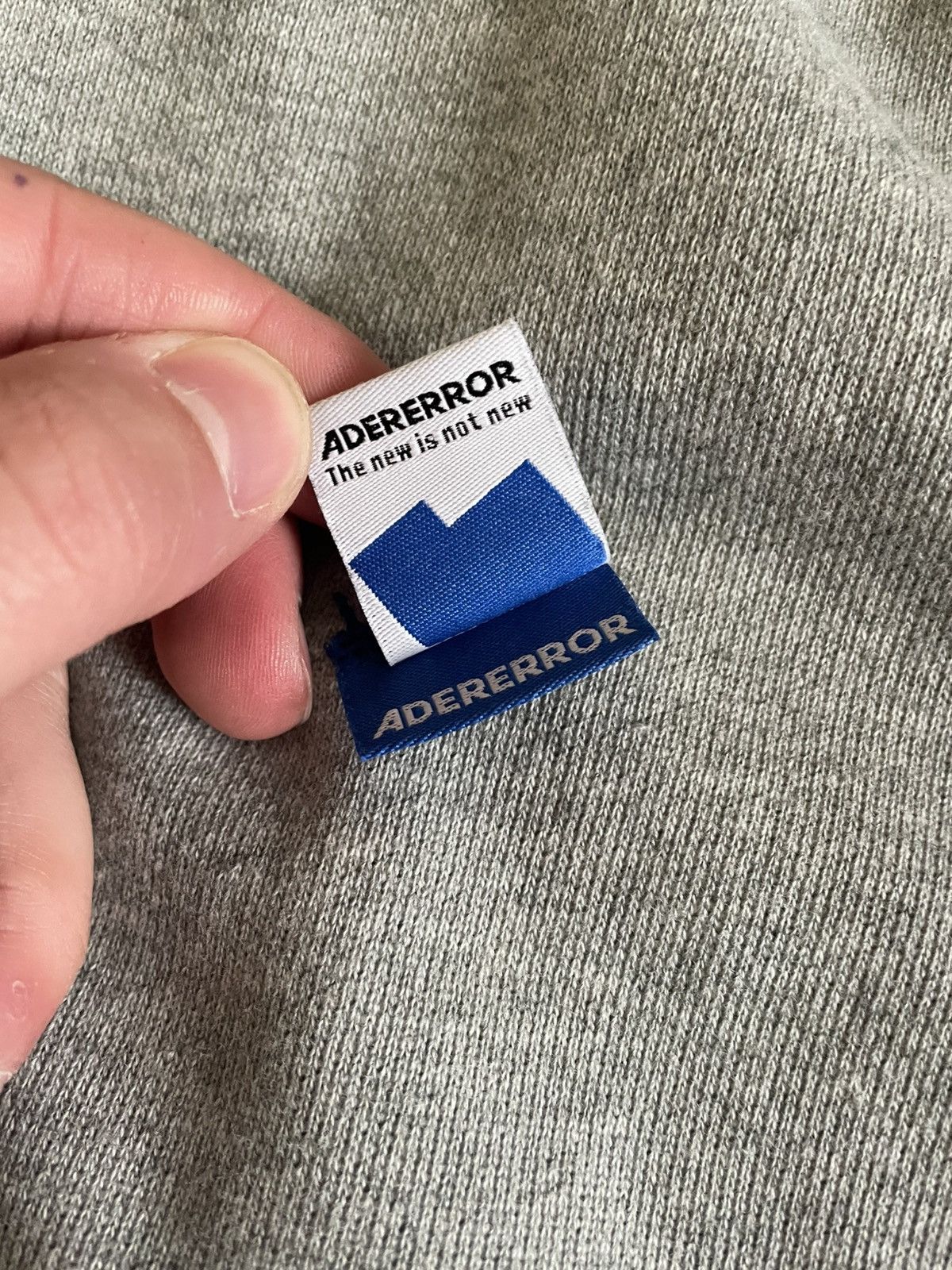 Ader Error Converse Ader Error Hoodie Grey Unisex Size M Oversized Size US M / EU 48-50 / 2 - 7 Thumbnail