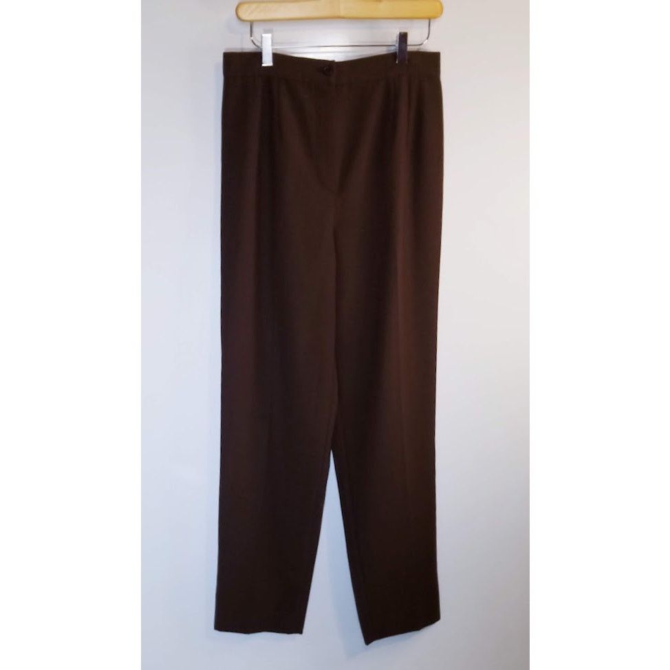 Valentino vintage 90s Valentino Miss V high waist trousers pants sz M Size 30" / US 8 / IT 44 - 3 Thumbnail