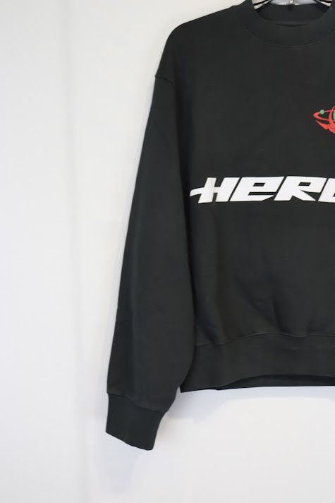 Heron Preston o1rshd1 HP Burn Crewneck in Black Size US M / EU 48-50 / 2 - 4 Thumbnail