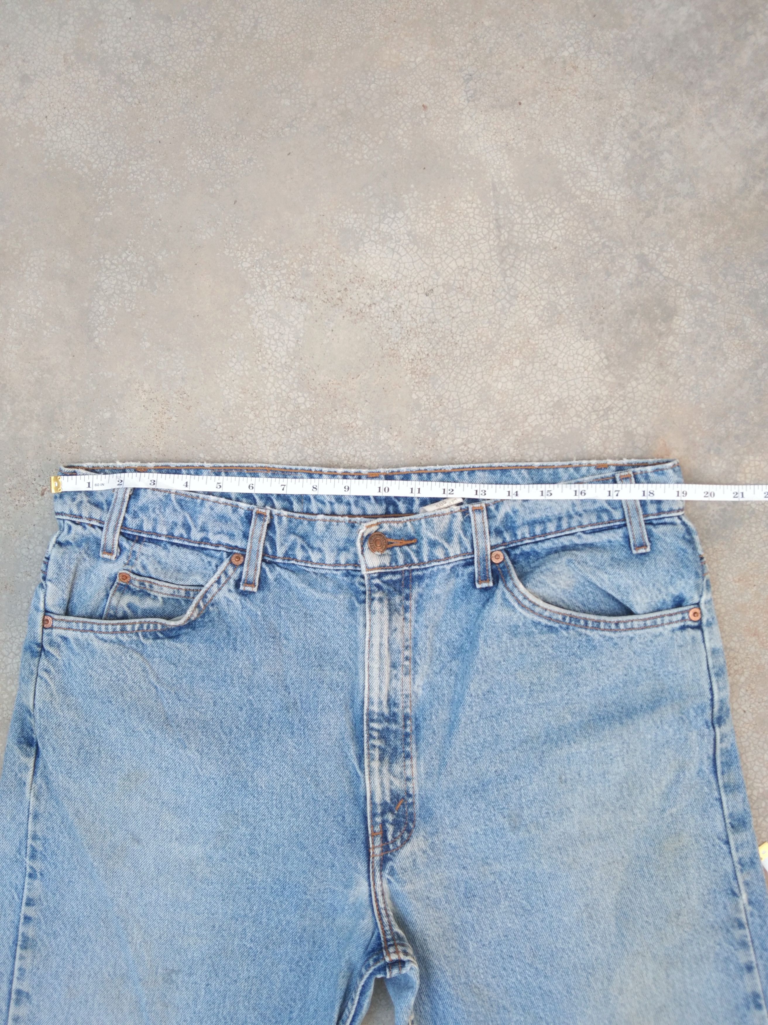 Levi's Vintage Levi's Jeans 505 Orange Tab Distressed 38x30 Size US 38 / EU 54 - 5 Thumbnail