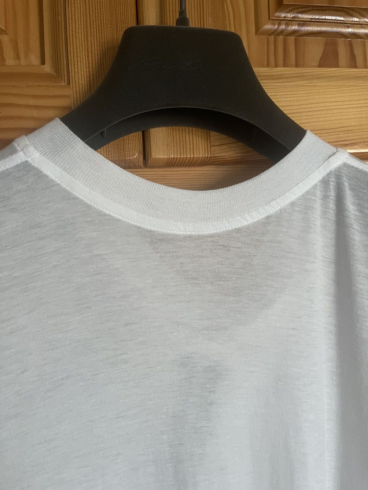 Rick Owens [Rare Fabric] Tommy-T Xtra Light Weaving T-shirt Size US L / EU 52-54 / 3 - 3 Thumbnail