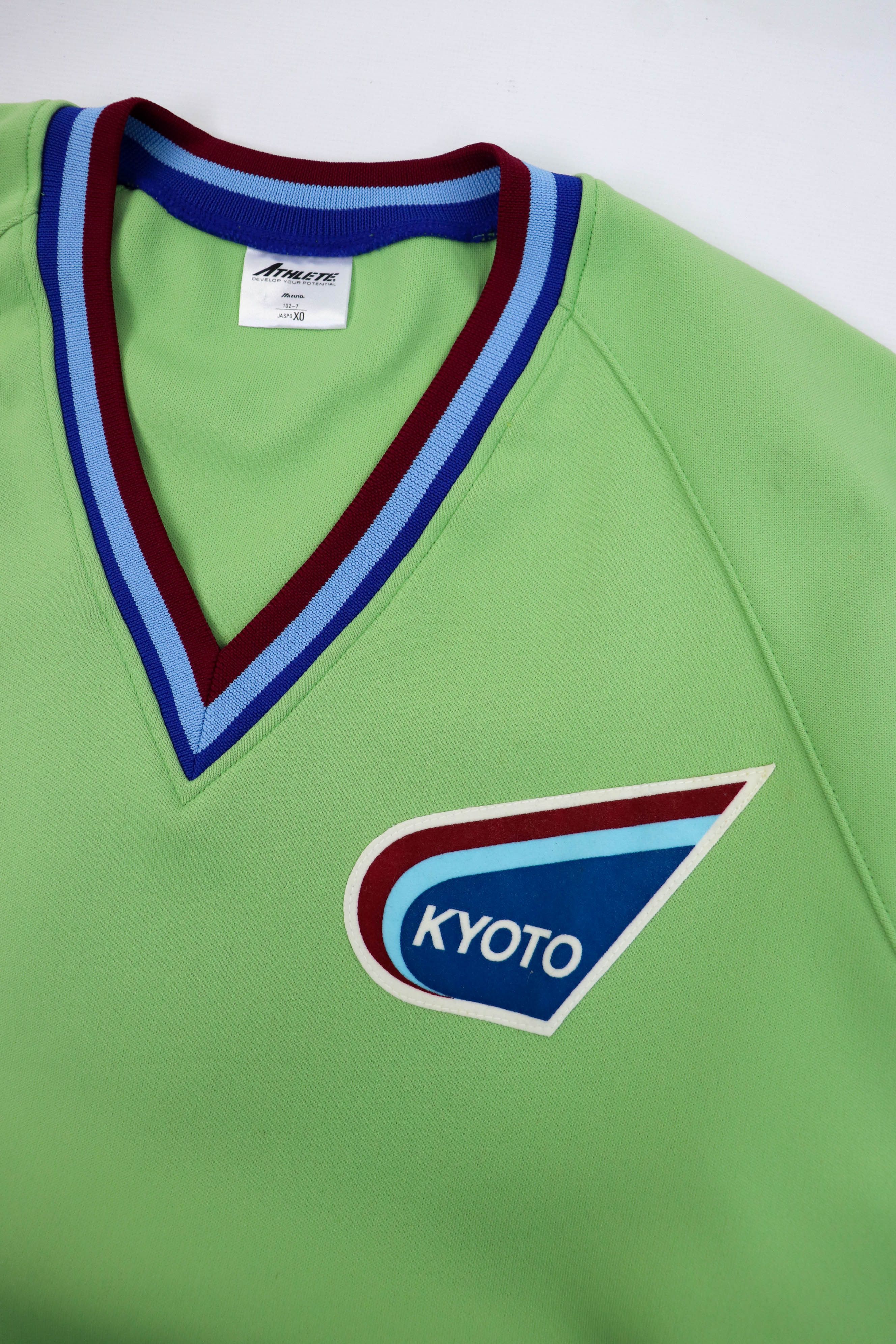 Mizuno Mizuno Athlete Vintage KYOTO Japan School Sport Pullover Size US L / EU 52-54 / 3 - 6 Thumbnail