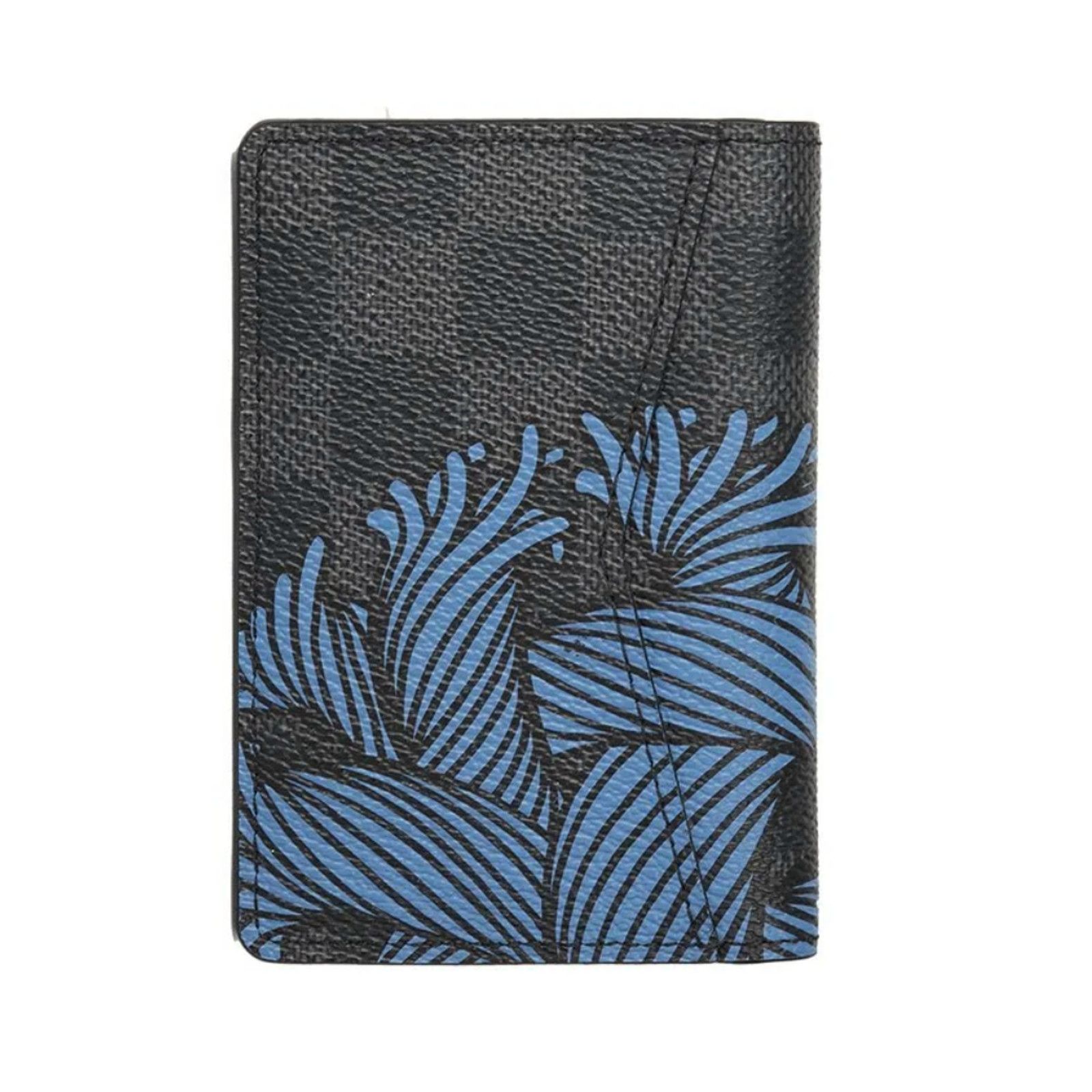 Louis Vuitton Louis Vuitton Damier Graphite Blue Pocket Organizer Wallet Size ONE SIZE - 4 Thumbnail