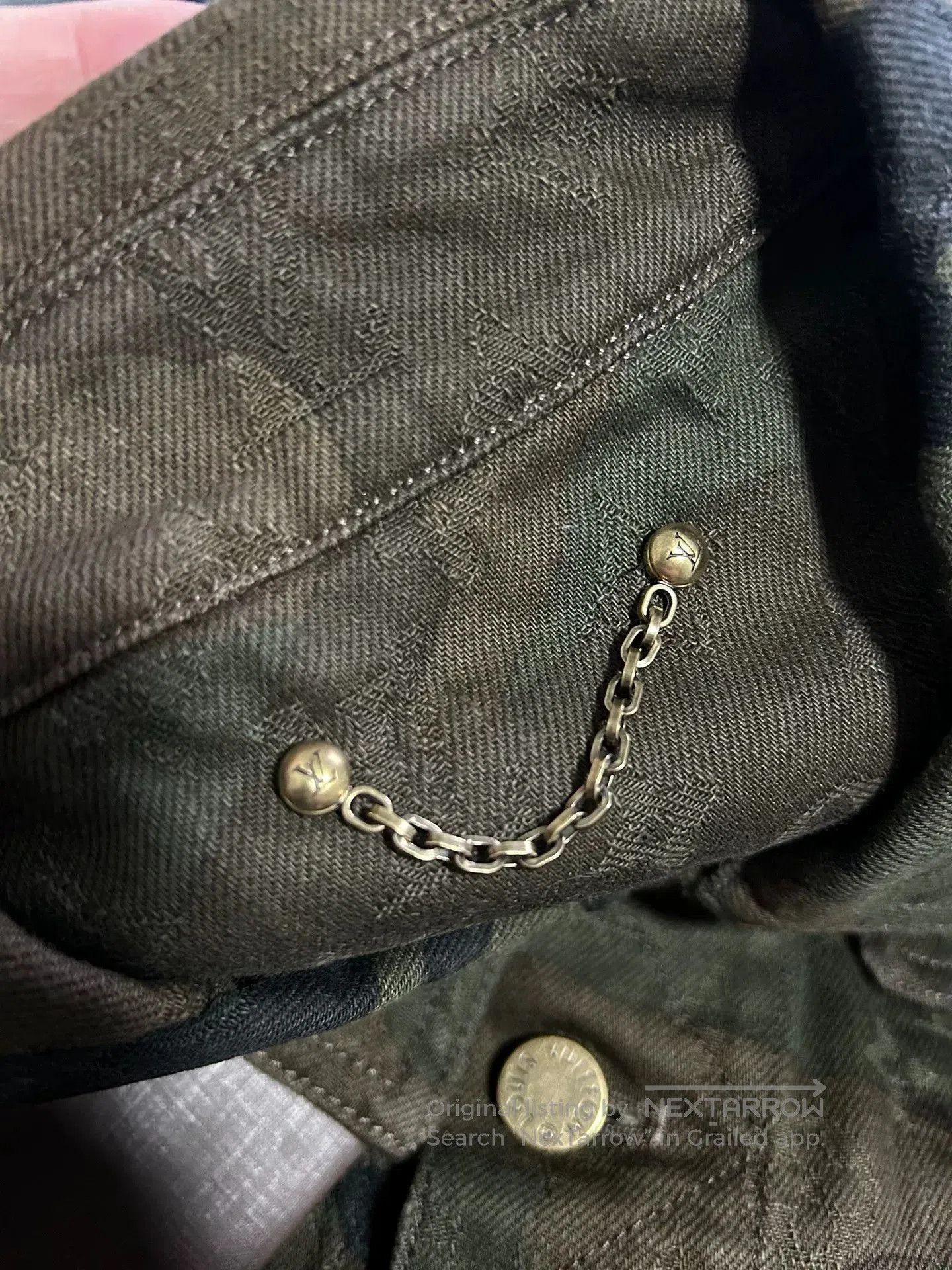 Louis Vuitton Louis Vuitton Camouflage Denim Jacket. Size US M / EU 48-50 / 2 - 2 Thumbnail