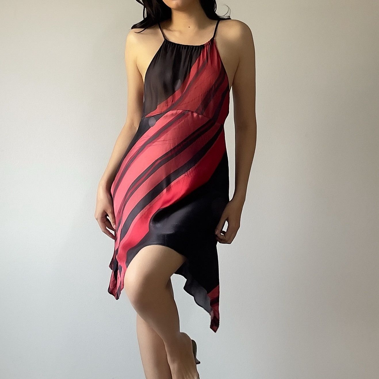 Victoria's Secret Victoria’s Secret Silk Halter-Neck Slip Dress (S–M) Size M / US 6-8 / IT 42-44 - 2 Thumbnail