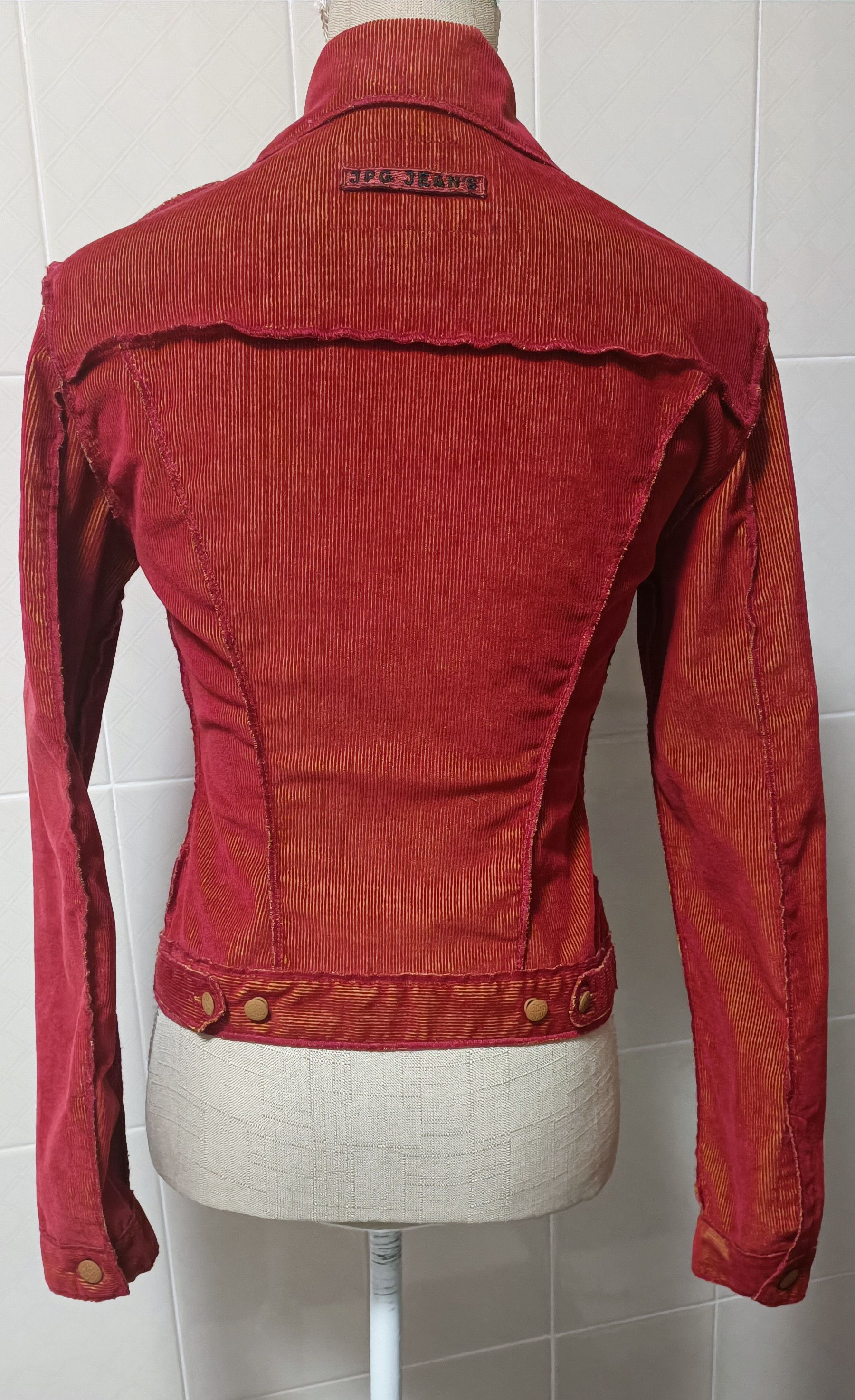 Jean Paul Gaultier 90's - Lightweight fine corduroy jacket Size S / US 4 / IT 40 - 18 Thumbnail