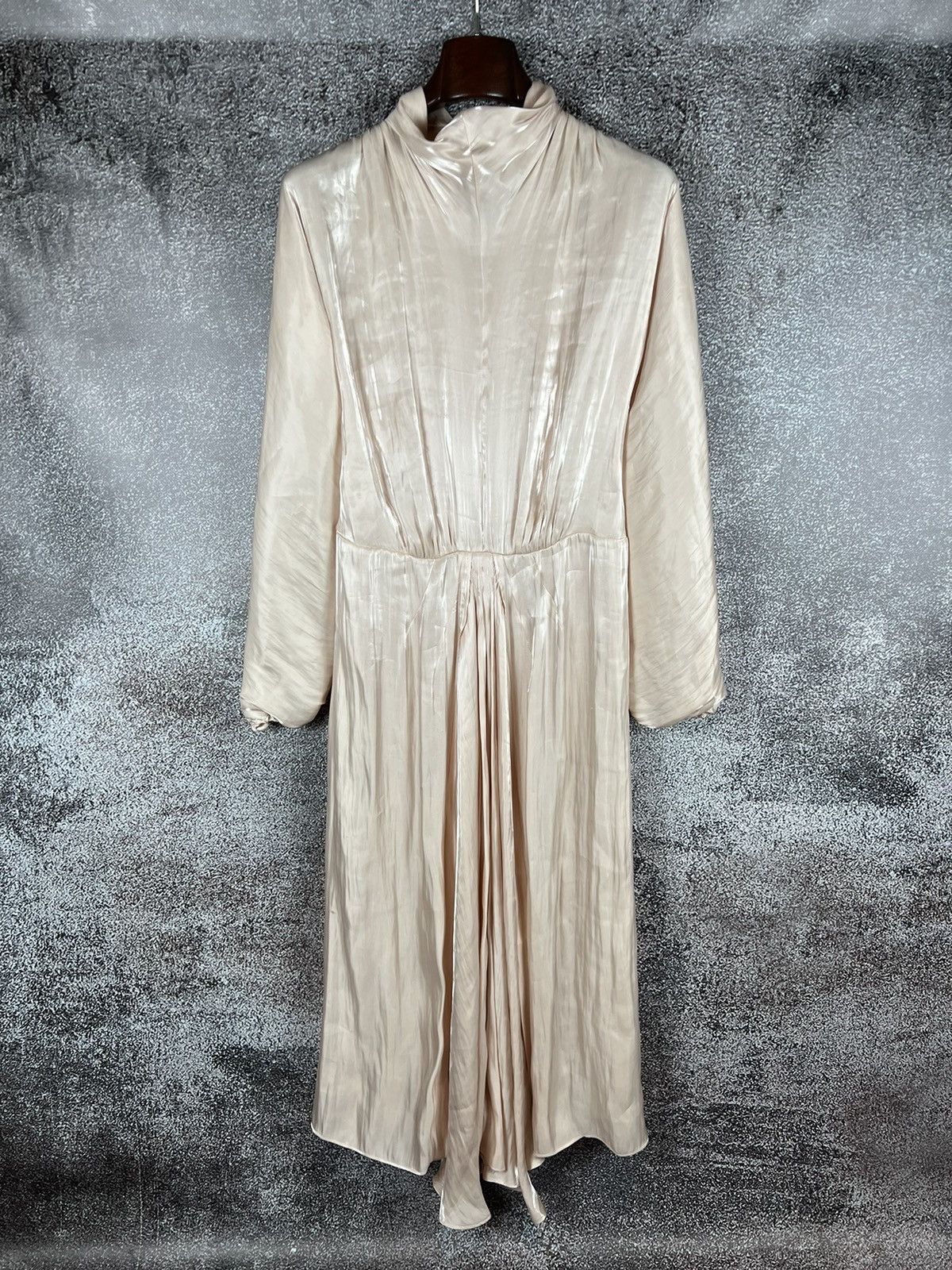 image of Prada Milano Maxi Pearl Dress Never Worn 38 Made In Italy in Oyster Pearl, Women's (Size XS)