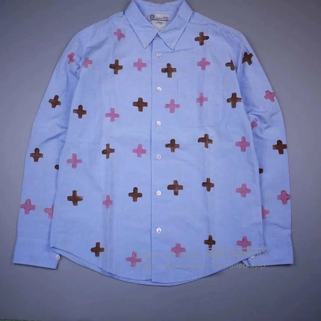 Visvim visvim 13ss Amdo Cross Shirt. Size US S / EU 44-46 / 1 - 1 Thumbnail