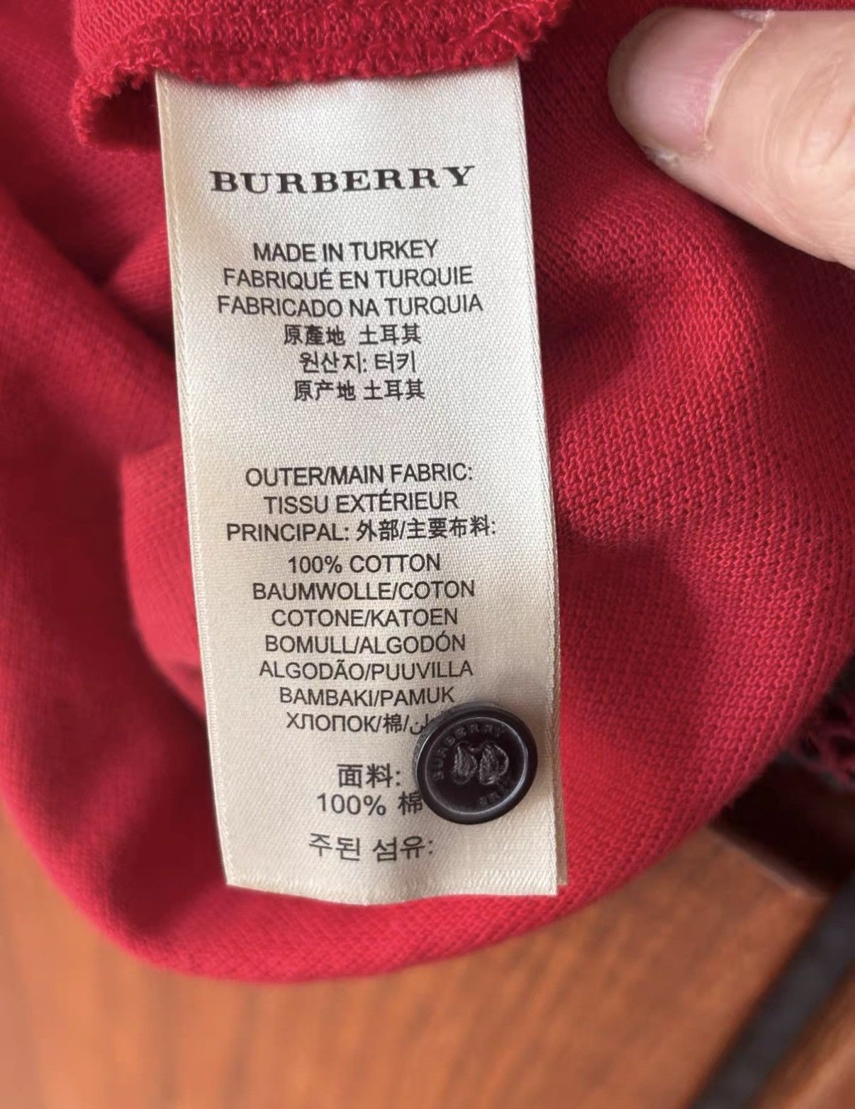 Burberry Burberry Short Sleeve Polo Shirt J2 Size US S / EU 44-46 / 1 - 5 Thumbnail