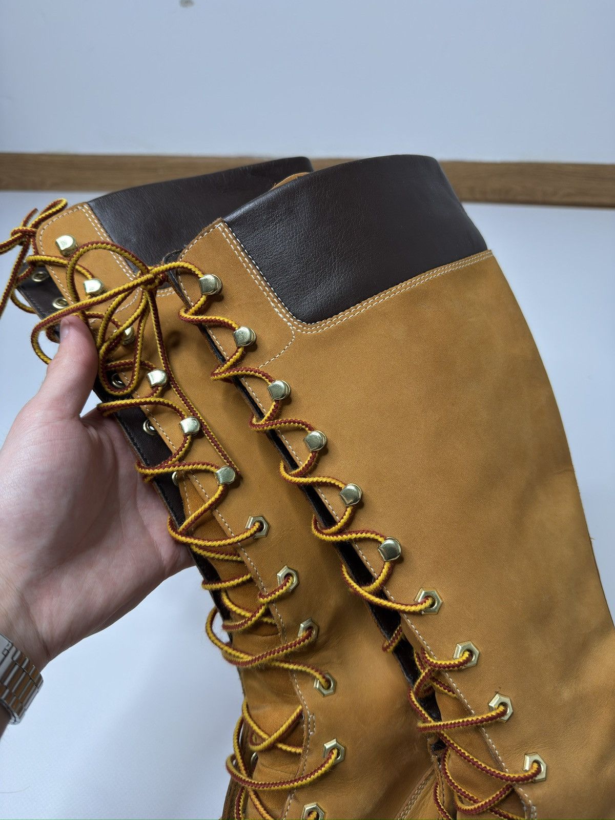 Timberland Timberland High boots 6 inch honey 00s 90s retro swag trend Size US 9 / IT 39 - 10 Thumbnail