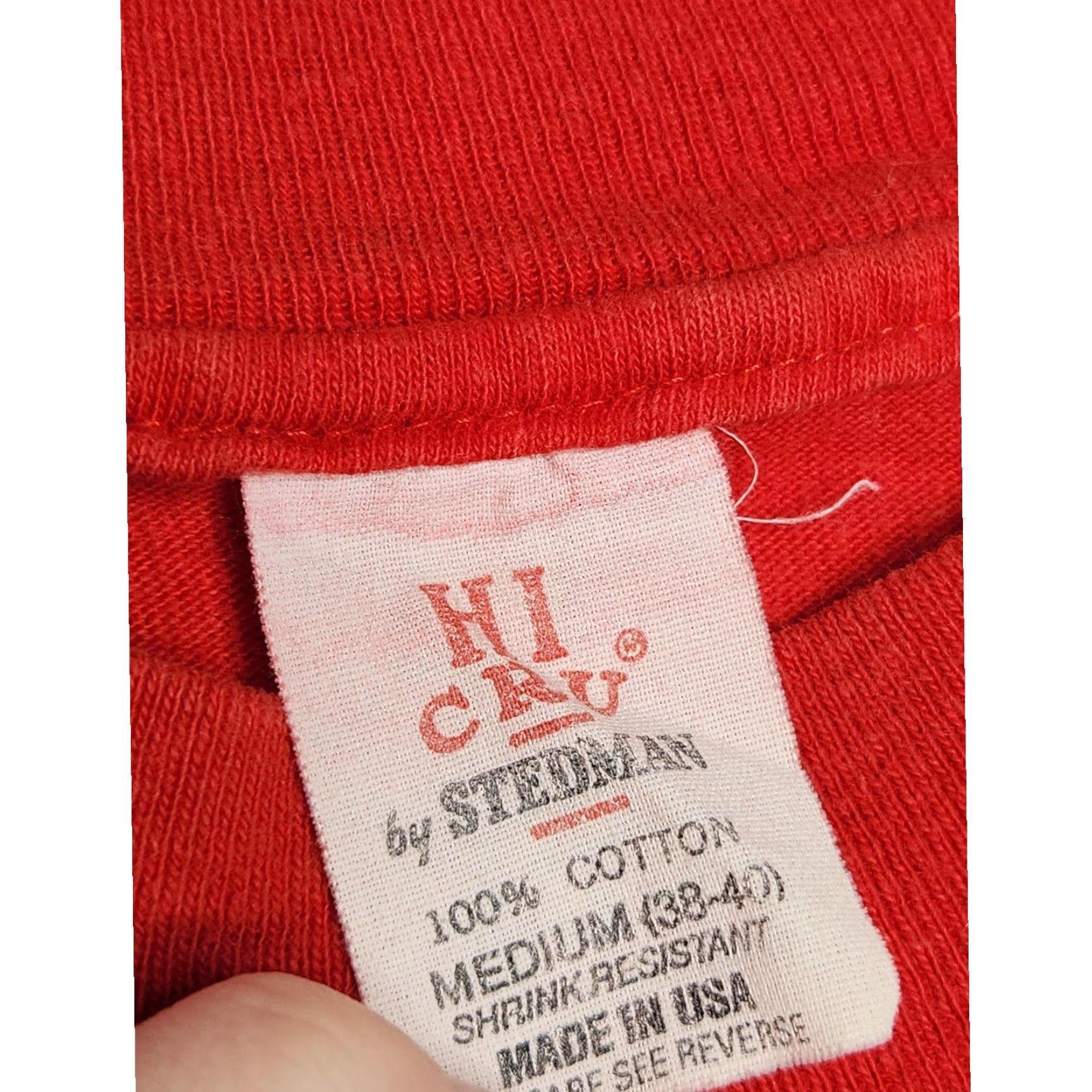 Honda VINTAGE Honda Answer Dunlop Racing Long Sleeve Shirt Dirtbike 70s Red M Unisex Adults Shirt Mens Women Size US M / EU 48-50 / 2 - 6 Thumbnail
