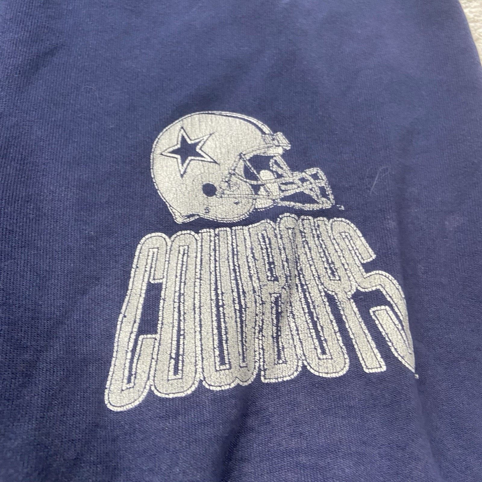 Champion Vintage 90s Dallas Cowboys Sweatpants 1990s Large Distressed Size ONE SIZE - 2 Thumbnail