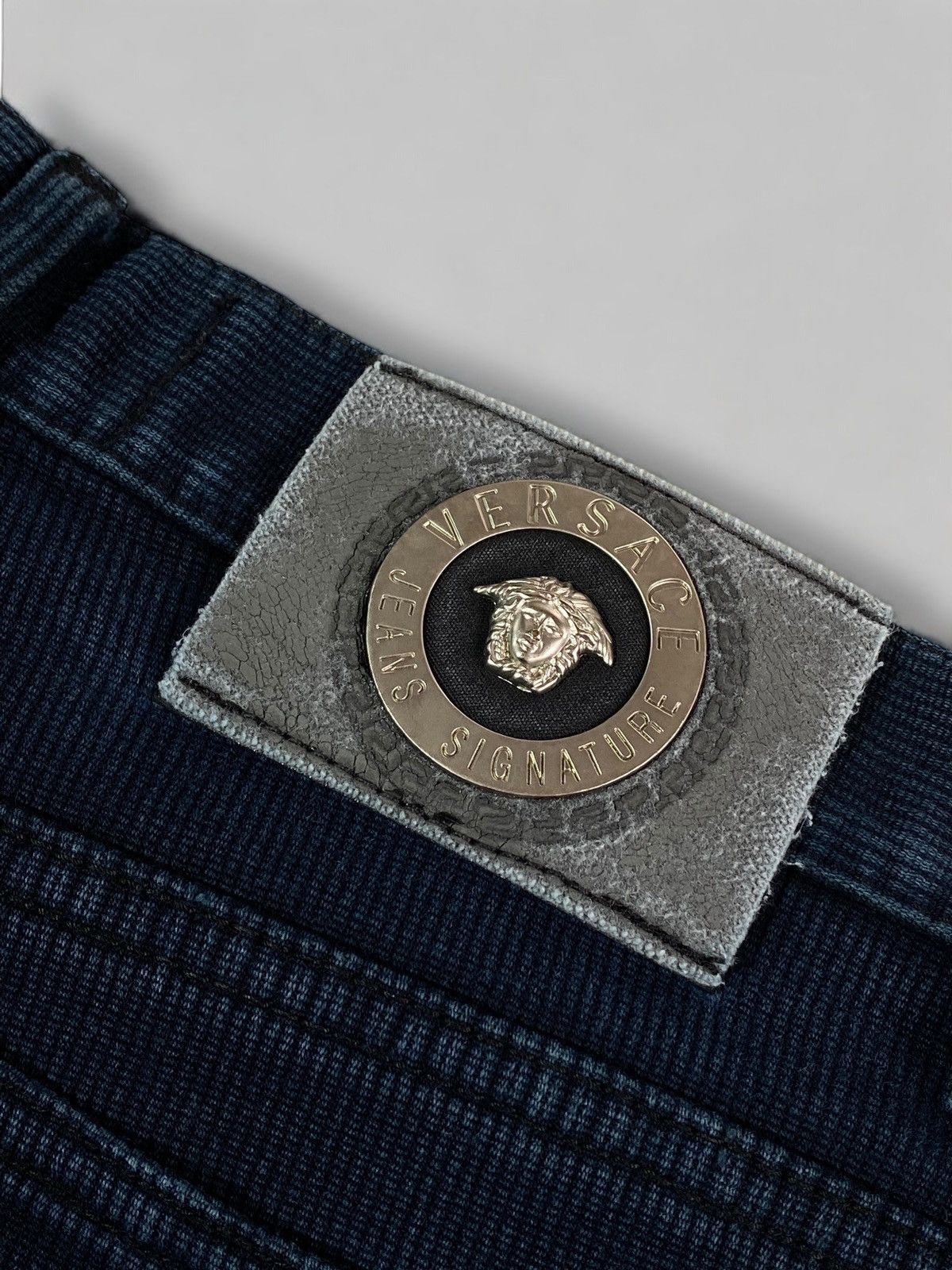 Versace 🔥 VERSACE JEANS SIGNATURE MEDUSA LOGO MADE IN ITALY 90s Size US 34 / EU 50 - 9 Thumbnail
