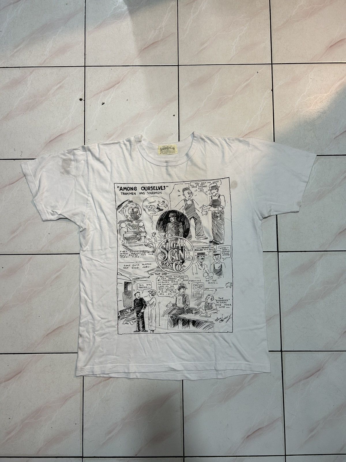 Sugar Cane SUGAR CANE SC79349 Among Ourselves 1920 Cartoon Size US XL / EU 56 / 4 - 1 Thumbnail