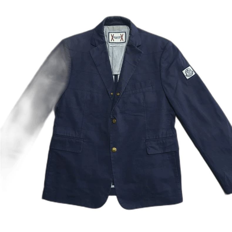 Thom Browne thombrowne&Moncler Co - branded Suit Jacket Size US S / EU 44-46 / 1 - 1 Thumbnail