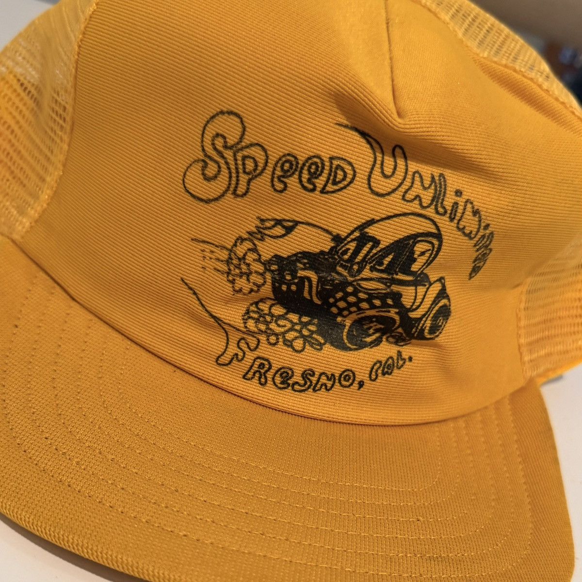 MacGregor Vintage Baja Bug Racing Trucker Hat Snap Back Speed Size ONE SIZE - 2 Thumbnail