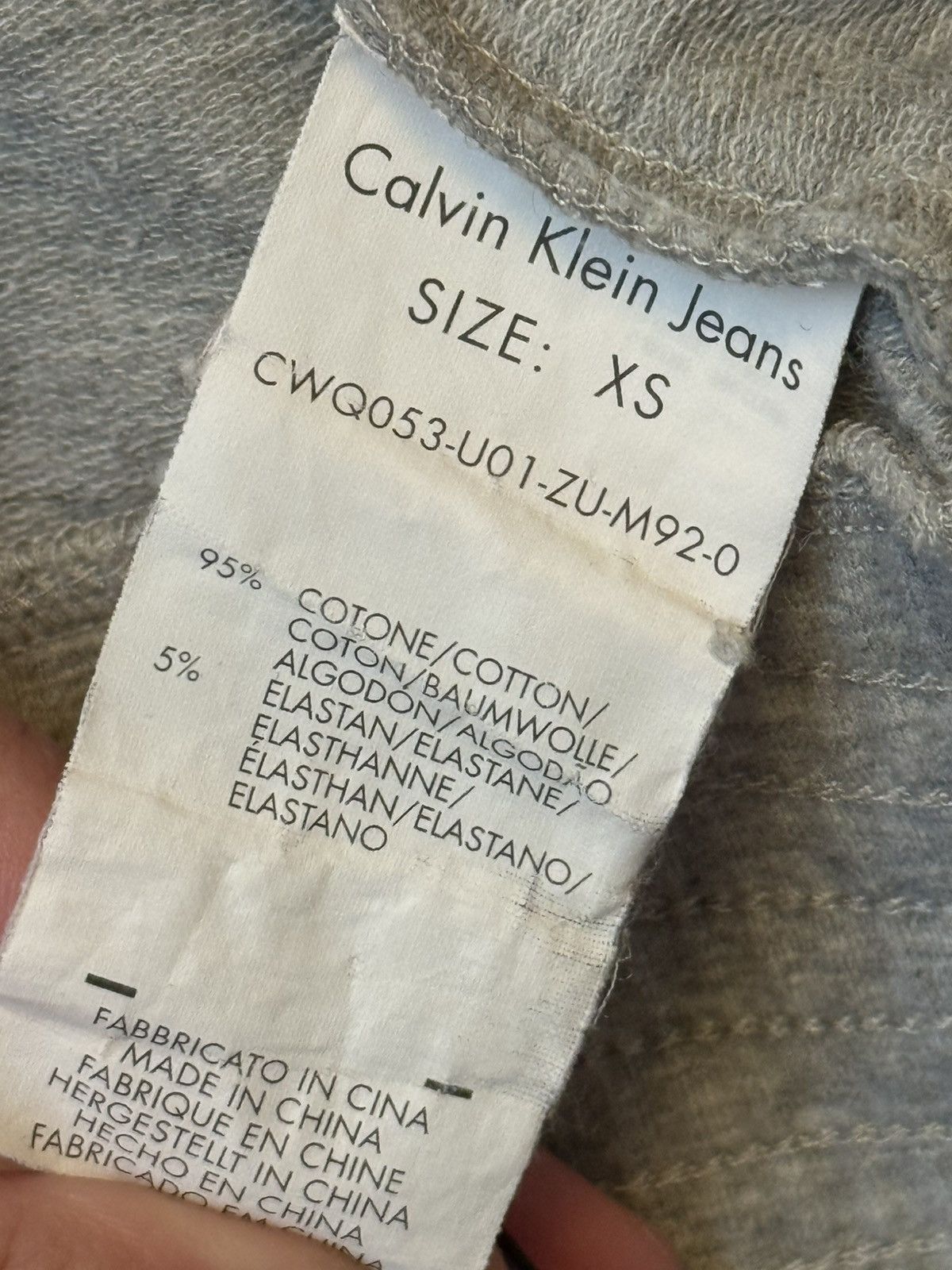 Calvin Klein Calvin Klein Jeans Zip Hoodie Size XS / US 0-2 / IT 36-38 - 4 Thumbnail