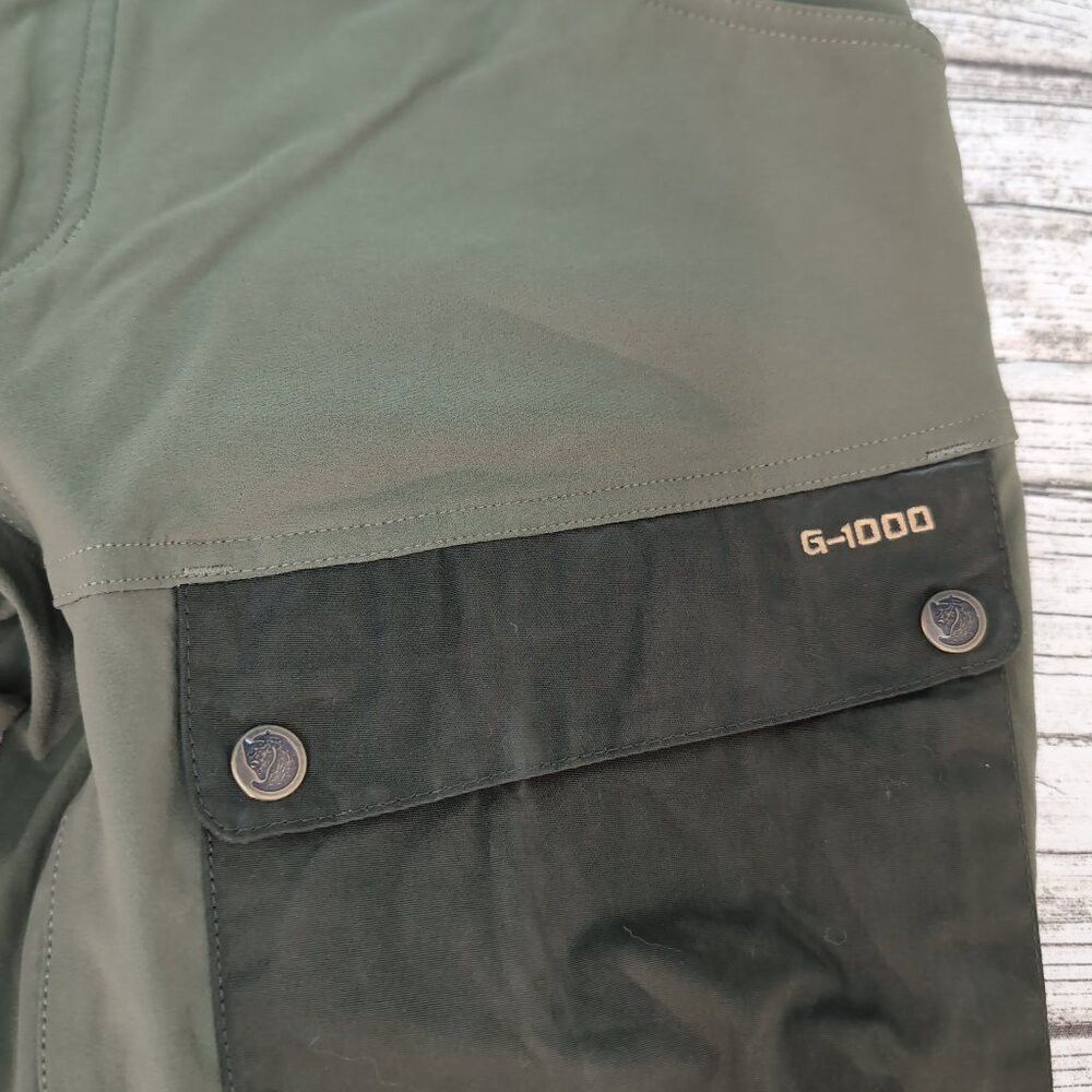 Fjallraven Fjällräven Keb Trousers Green G-1000 Trekking Hiking Pants Size 34" / US 12 / IT 48 - 5 Thumbnail