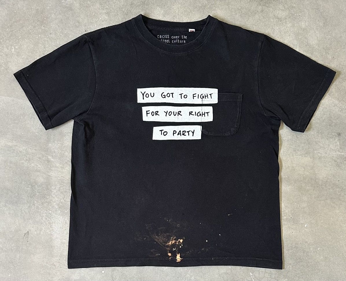 Other CROSS OVER THE STREET CULTURE ACID DISTRESSED TEE Size US M / EU 48-50 / 2 - 1 Thumbnail
