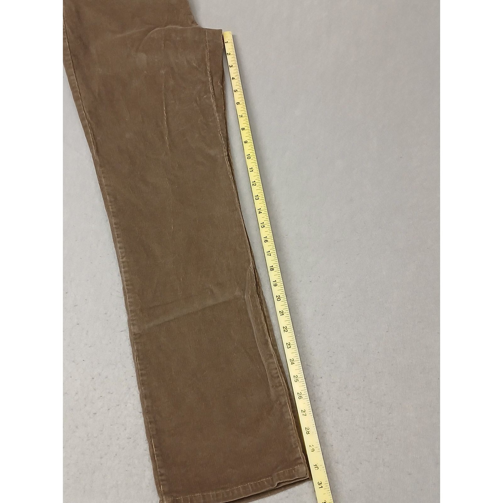 Other Crazy Horse (8) Vintage Brown Corduroy Relaxed Boot Cut Pant Size 30" / US 8 / IT 44 - 4 Thumbnail