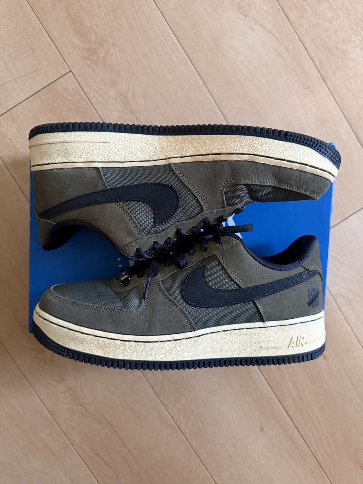 Nike × Undefeated Nike x Undefeated Air Force 1 “Ballistic” Size US 10 / EU 43 - 1 Thumbnail