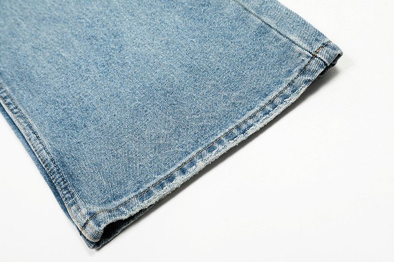 Vintage Men's American High-Street Washed Blue Denim Jeans Clean Fit Size US 32 / EU 48 - 6 Thumbnail