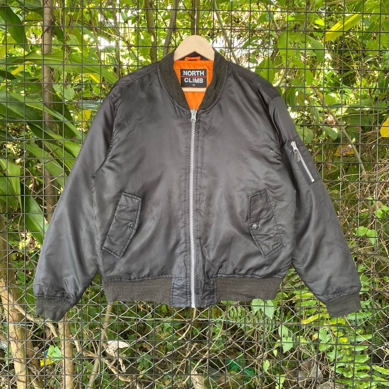 Japanese Brand North Club Bomber Flight Jacket Size US M / EU 48-50 / 2 - 1 Thumbnail