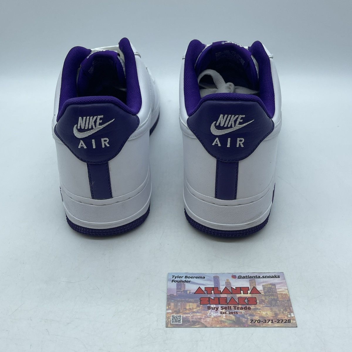 Nike Air Force 1 low voltage purple Size US 10 / EU 43 - 3 Thumbnail