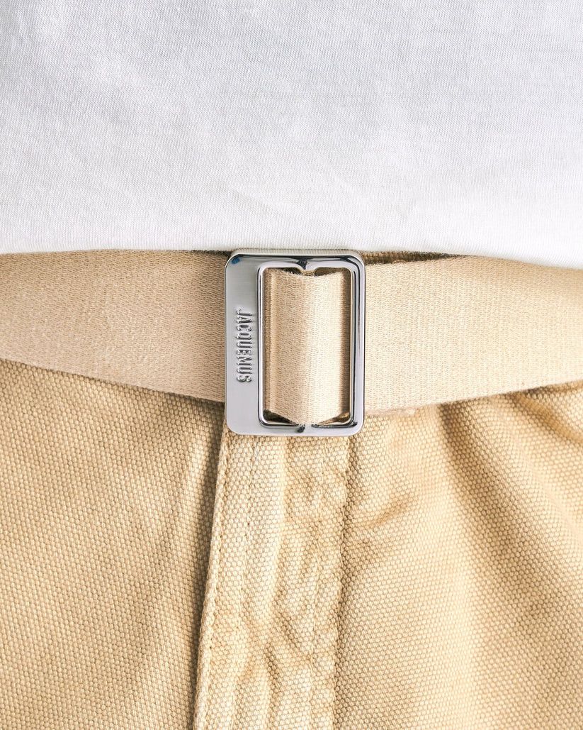 Jacquemus o1s1v1r1oon0925 Le Pantalon Marrone in Beige Size US 30 / EU 46 - 6 Thumbnail