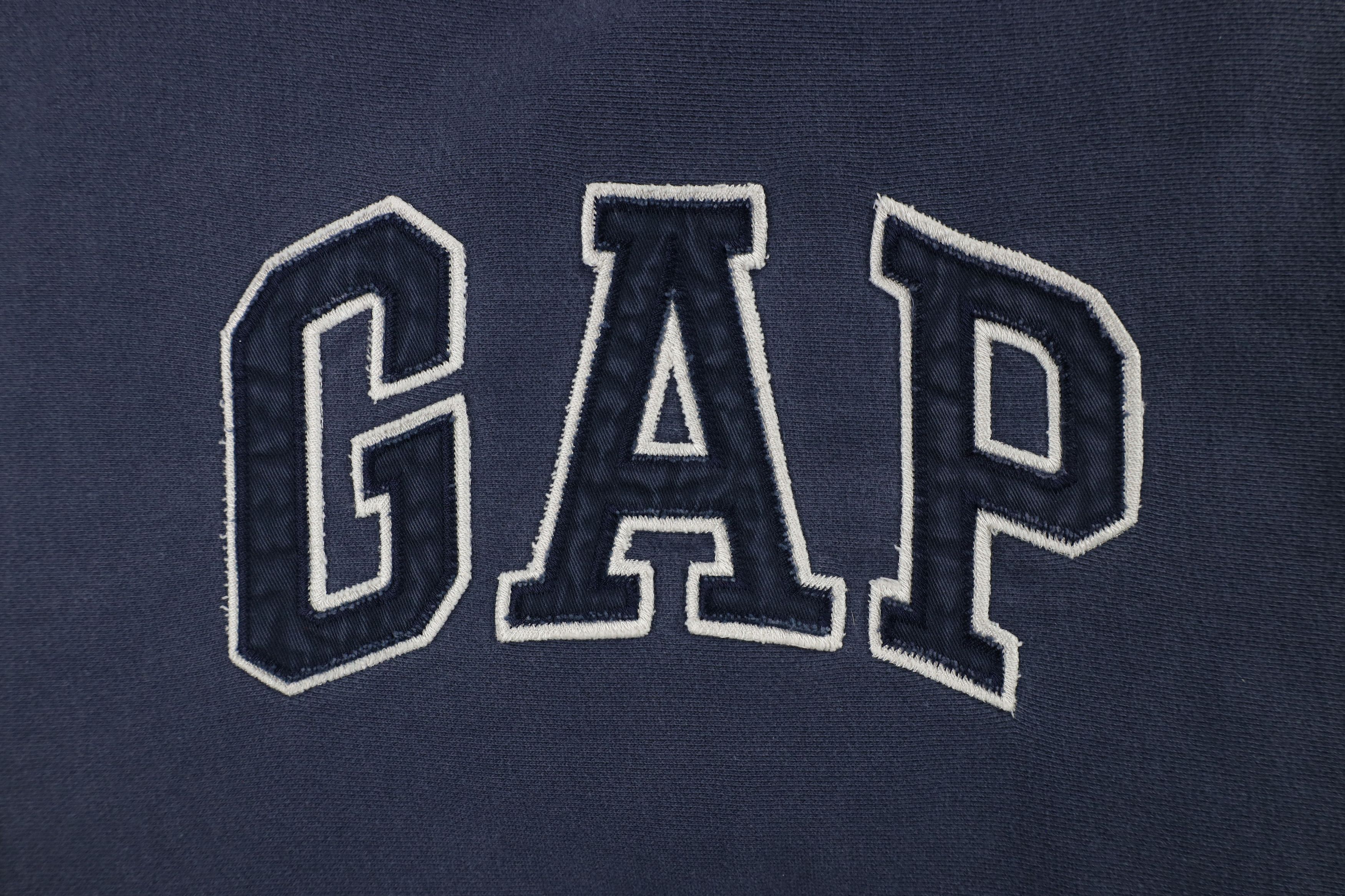 Gap × Vintage Vintage Gap Spell Block Letter Heavyweight Hoodie Sweatshirt Size US XL / EU 56 / 4 - 6 Thumbnail
