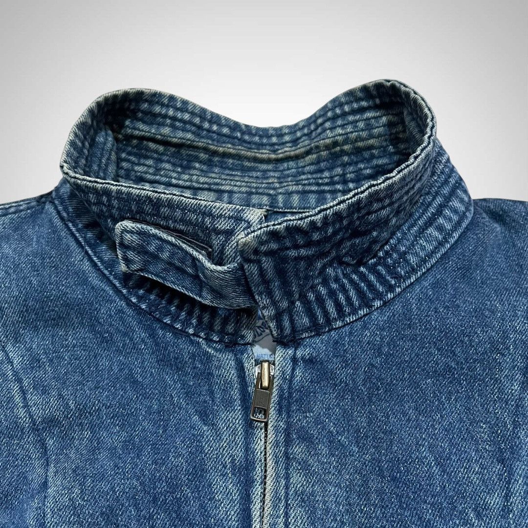Vintage Vintage Indigo Blue Cargo Bomber Jacket (Katharine Hamnett) Size US XL / EU 56 / 4 - 4 Thumbnail