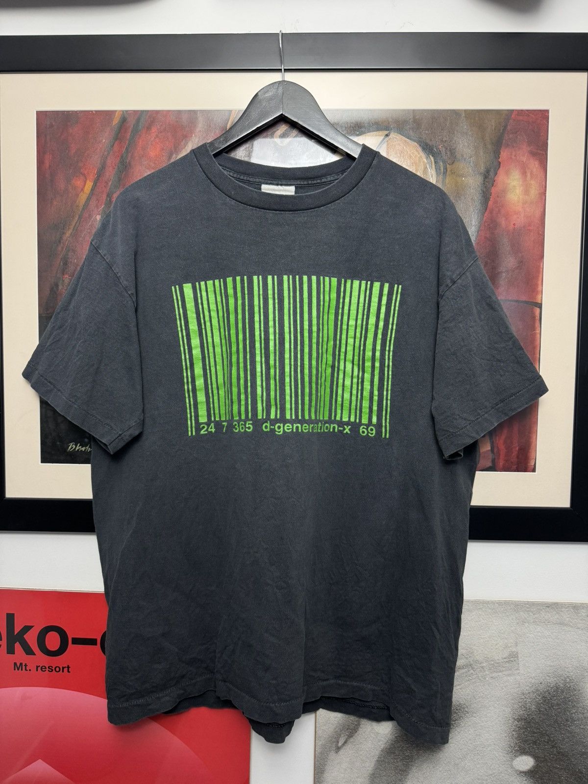 Vintage × WWE × WWF Vintage 1996 DX D-generation X Shirt Barcode