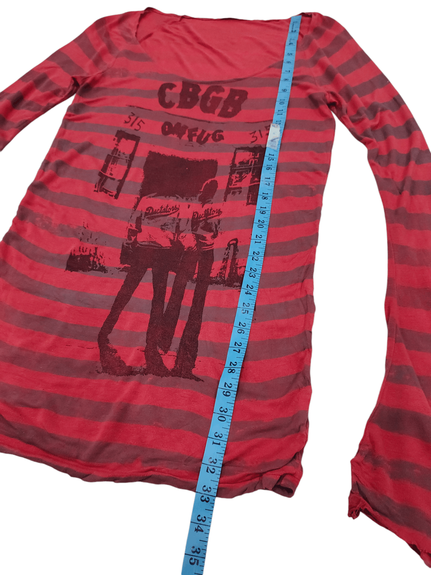 Band Tees Vintage CBGB Punk Rock Distressed Tee Size M / US 6-8 / IT 42-44 - 7 Thumbnail