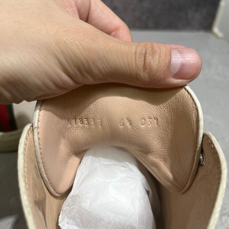 Gucci Gucci High-Top Leather Sneakers for Men Size US 8.5 / EU 41-42 - 5 Thumbnail