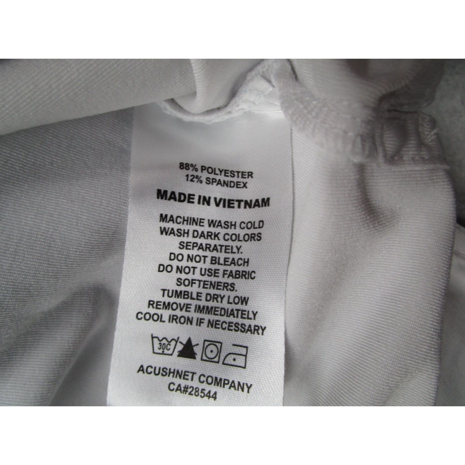 Footjoy FootJoy Polo Mens 2XL White Colorblock Short Sleeve Performance Golf Shirt Size US XXL / EU 58 / 5 - 4 Thumbnail