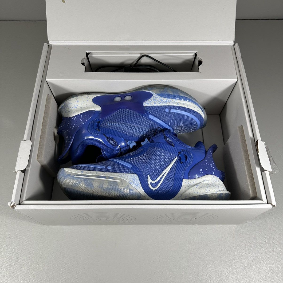 Nike Nike Adapt BB 2.0 Astronomy Blue / Royal Blue Sneakers Size US 8.5 / EU 41-42 - 11 Thumbnail