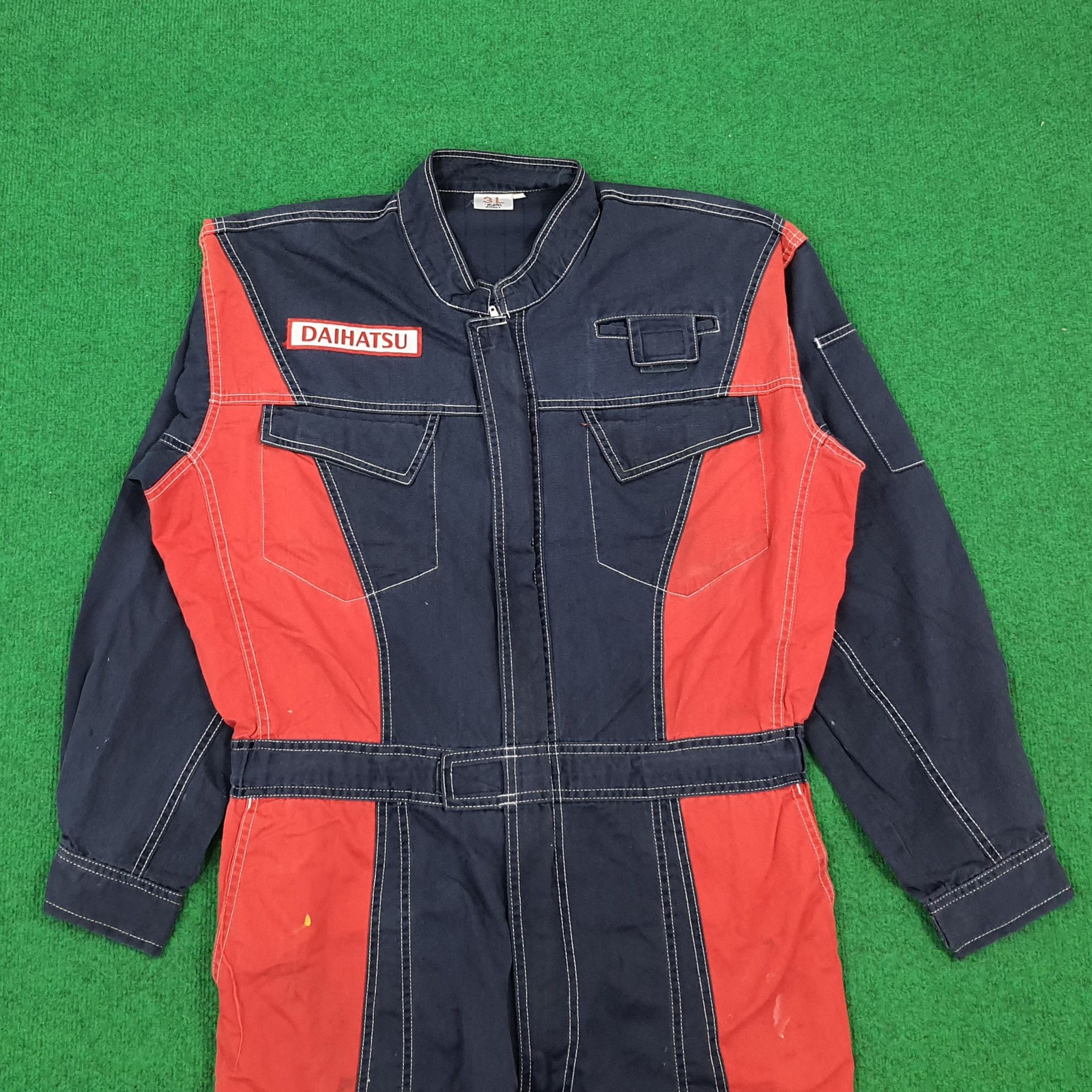 Japanese Brand × Vintage Vintage DAIHATSU Japan Motorsports Coverall Size US XL / EU 56 / 4 - 3 Thumbnail