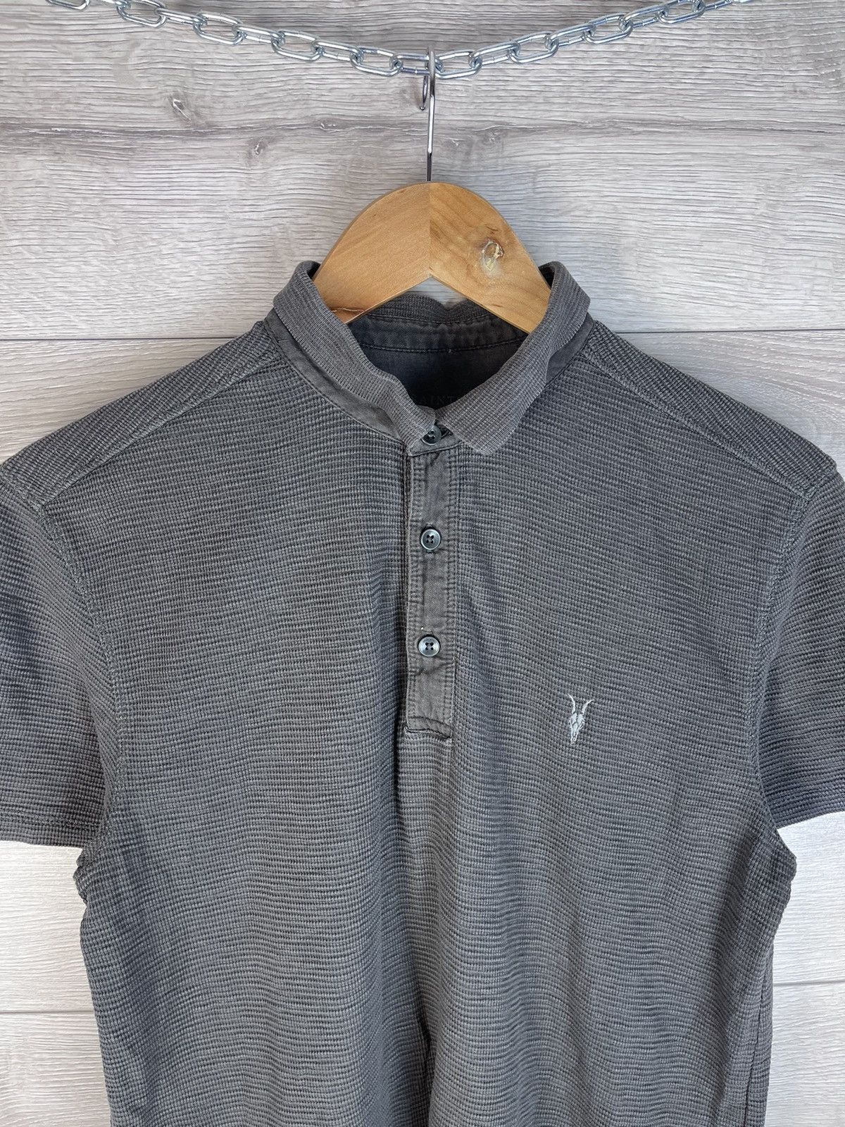 Allsaints Men’s polo Allsaints size Xs cotton 100% Size US XS / EU 42 / 0 - 4 Thumbnail
