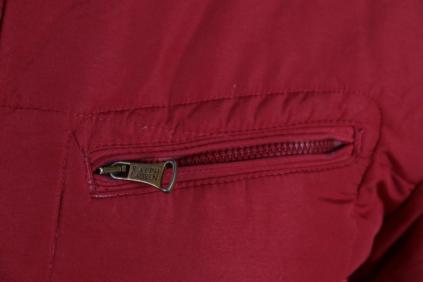 Polo Ralph Lauren Women's Ralph Lauren Red Zip Padded Jacket Size M Size M / US 6-8 / IT 42-44 - 4 Thumbnail