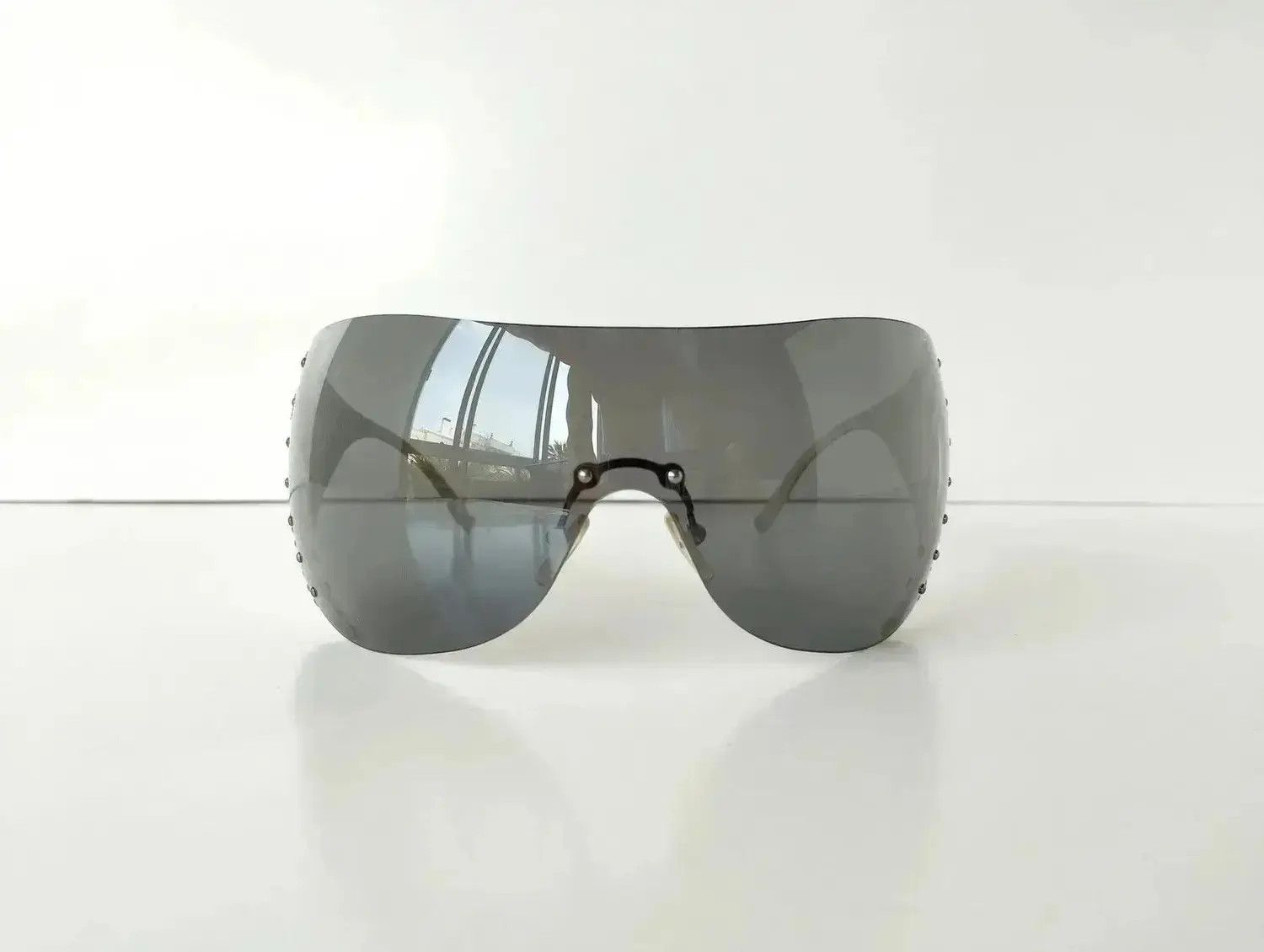 Dior DIOR Sunglasses Bike 1 Wrap Shield Mask Ski Galliano Era Size ONE SIZE - 5 Thumbnail
