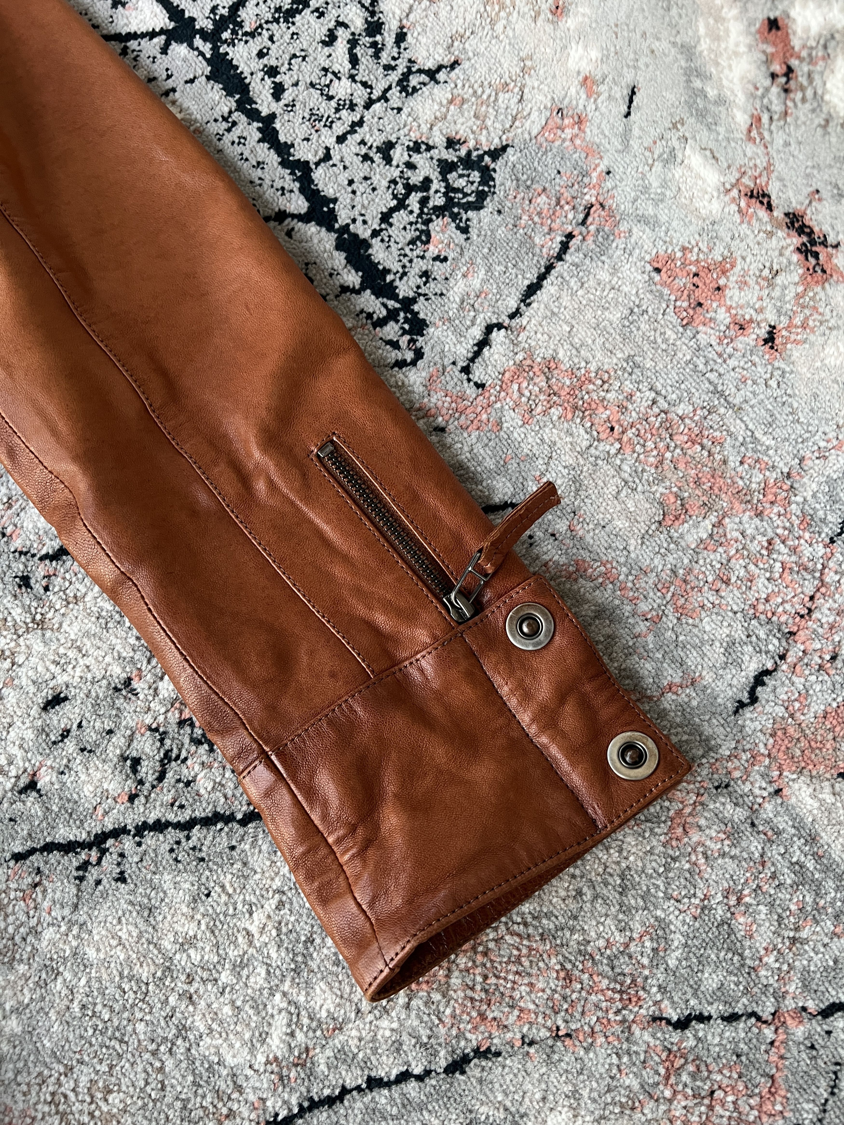 Other Fabiani Leather Coat Size XL / US 12-14 / IT 48-50 - 2 Thumbnail