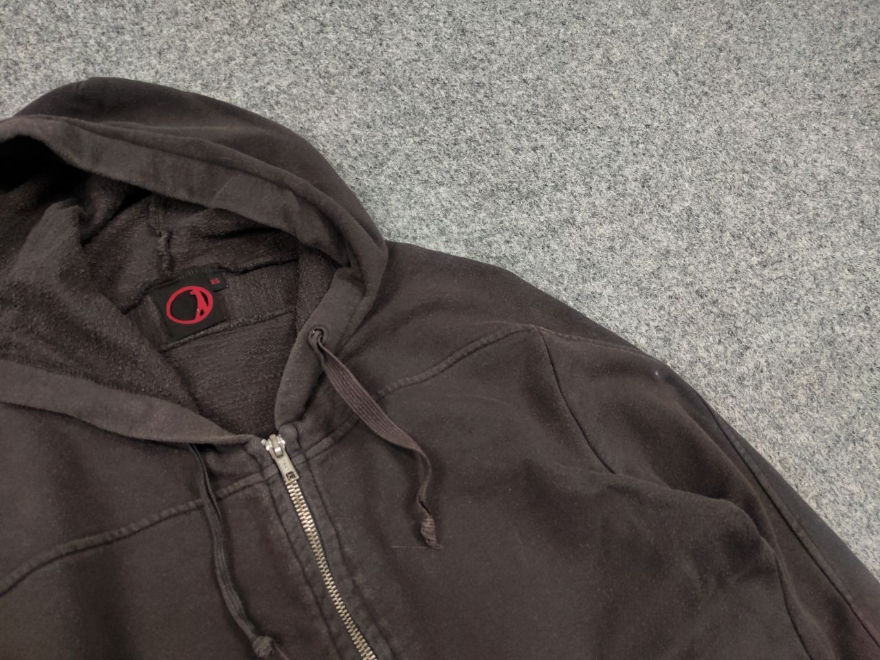 Engineered Garments Vintage 90's levis Engineered Brown faded Logo zip hoodie Size US S / EU 44-46 / 1 - 7 Thumbnail